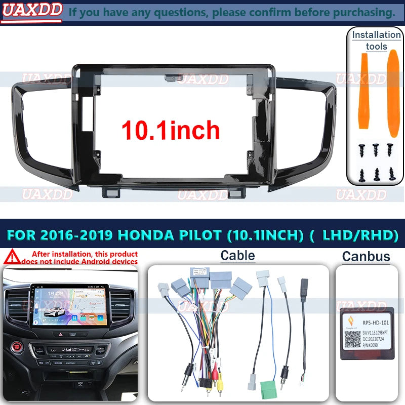 Dvd Radio Android Stereo Frame Fascia Dashboard Audio Multimedia Player Screen Video Cable