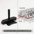 Heavy Duty Oil Pan Separator Kit Universal Engine Transmission Oil Pan Seal Cutter Removal Tool  - Automotive LED Light