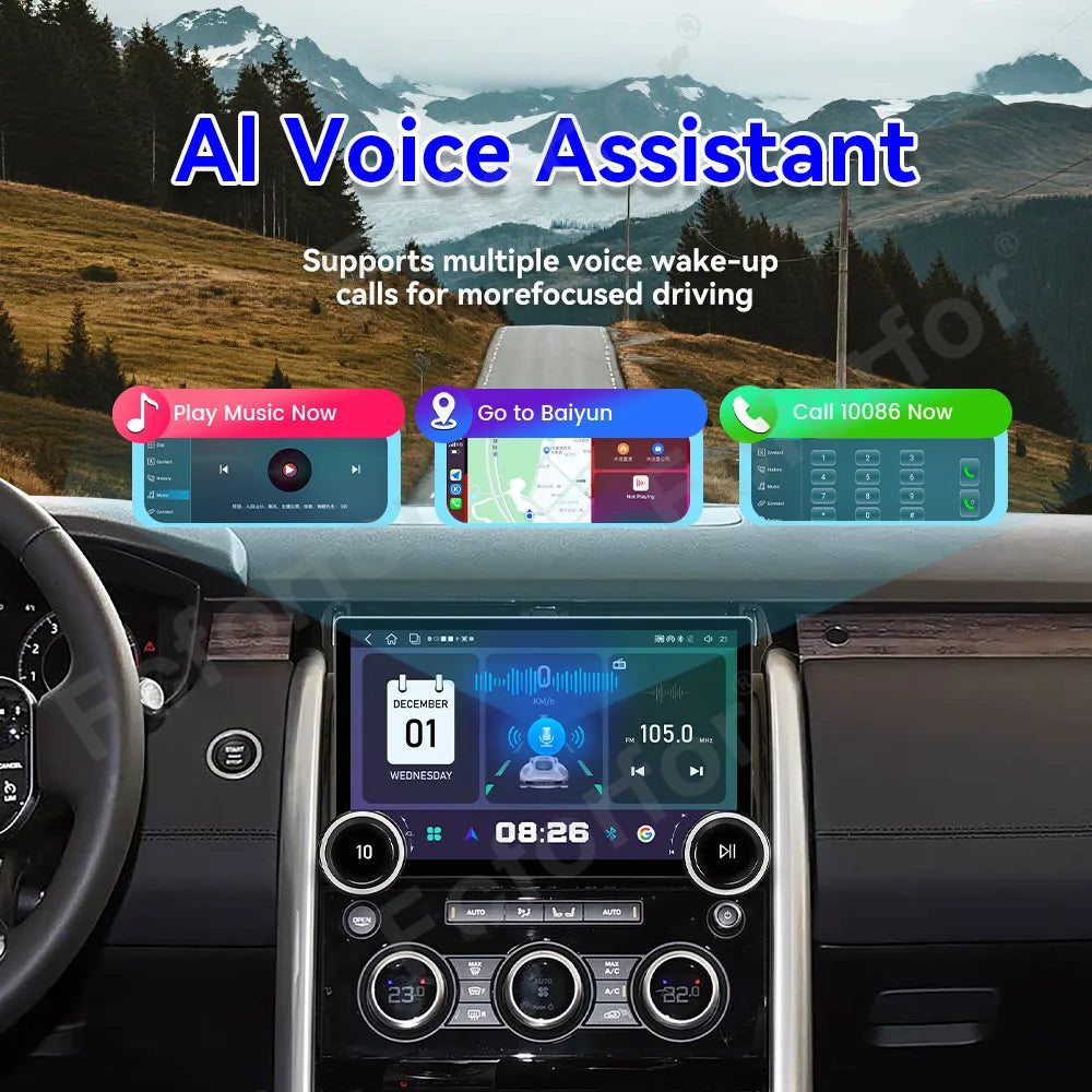 Android 15 11.5 Inch Car Radio Upgraded Ultra Large Full HD Touch Screen GPS Car Media For