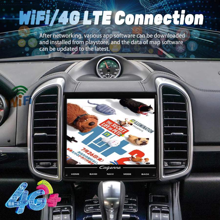 8.4 Inch Android 15 Auto Carplay For Porsche Cayenne 2011-2017 Multimedia Video Player Ste | AUTOKITSHOP