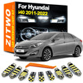 ZITWO 19Pcs LED Interior Dome Reading Trunk Light Kit For Hyundai i40 Sedan Wago for Hyundai 2011-2019 - Canbus LED Car
