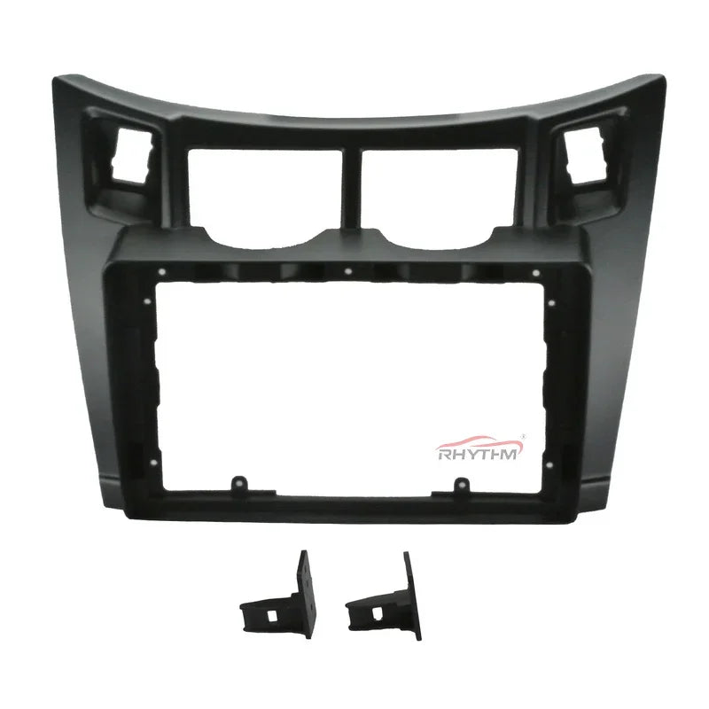 9 Inch Car Fascia For TOYOTA YARIS 2005-2011 Double Din Car Radio Dvd Fascias Frame Audio  | AUTOKITSHOP