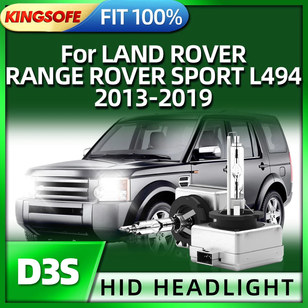 KINGSOFE 35W D3S 6000K HID Xenon Bulb Car Headlight For LAND ROVER RANGE ROVER SPORT L494