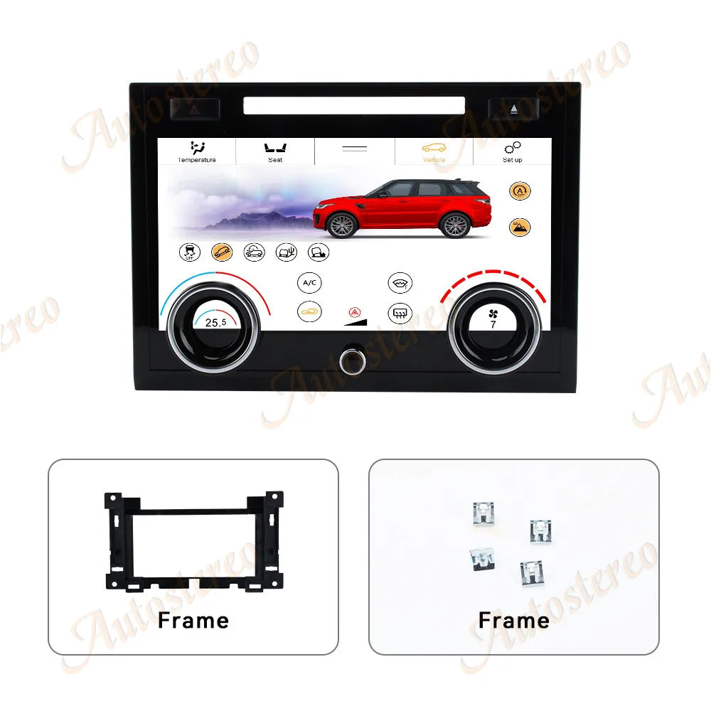 With CD Slot Digital Climate Board AC Screen For Land Rover Range Rover Vogue L405 2013-20