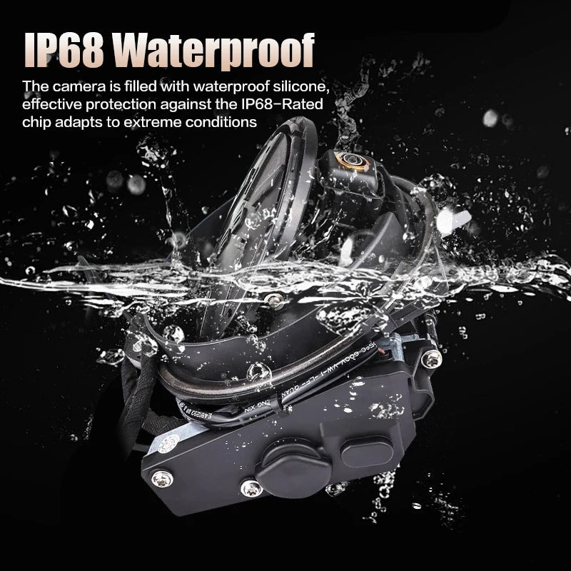 170° AHD 1080P Flip Emblem Car Reverse Backup Camera for For VW Golf 7/GTIGTE /R/R-Line /G