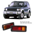 1 Pair Car Rear Bumper Fog Light Set MR124964 Tail Bumper Fog Lamp Replacement for Pajero Monter - Canbus LED Car Light