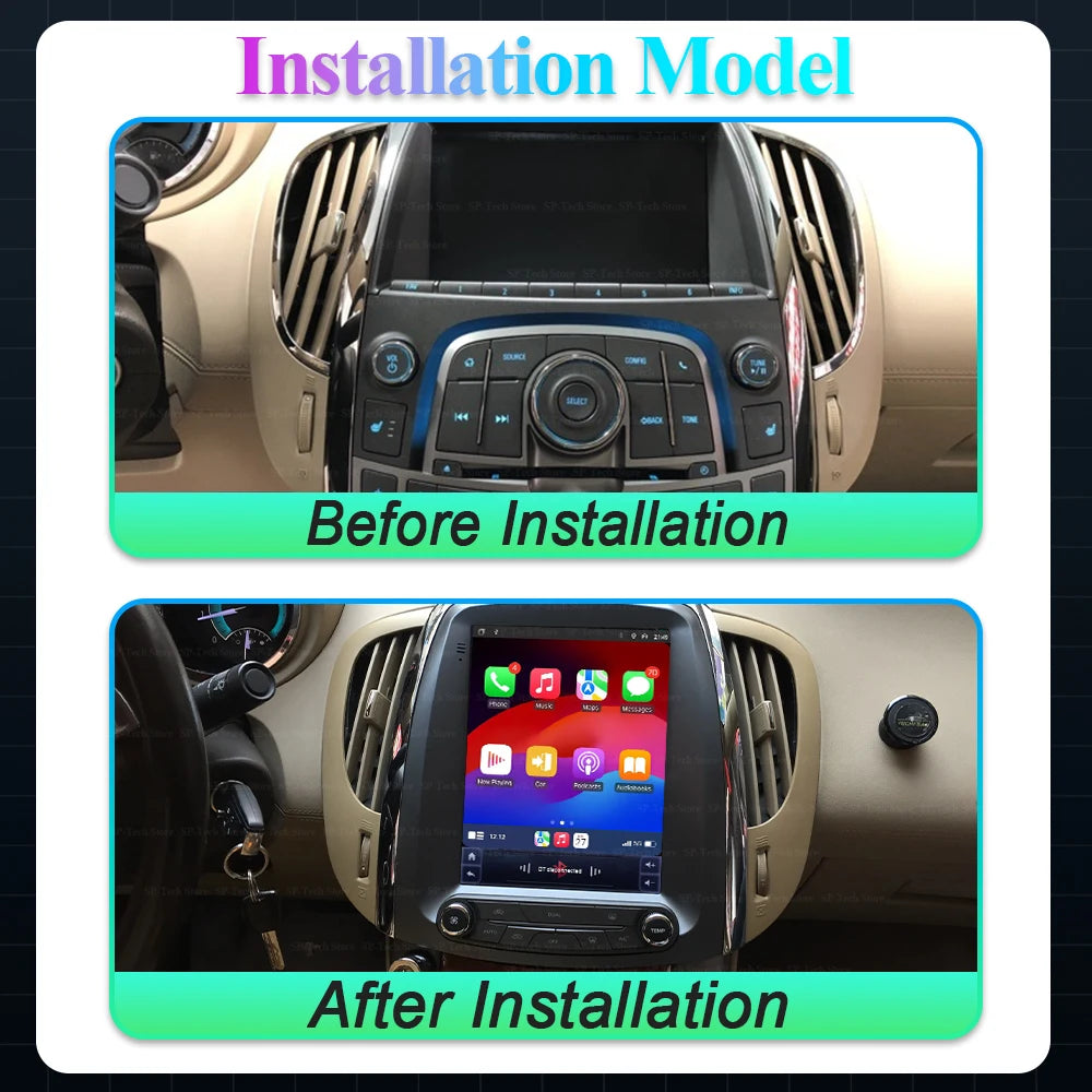 9.7" For Buick Lacrosse Gm Alpheon 2009 2010 2011 2012 Car Radio Android 16 Multimedia Vid | AUTOKITSHOP
