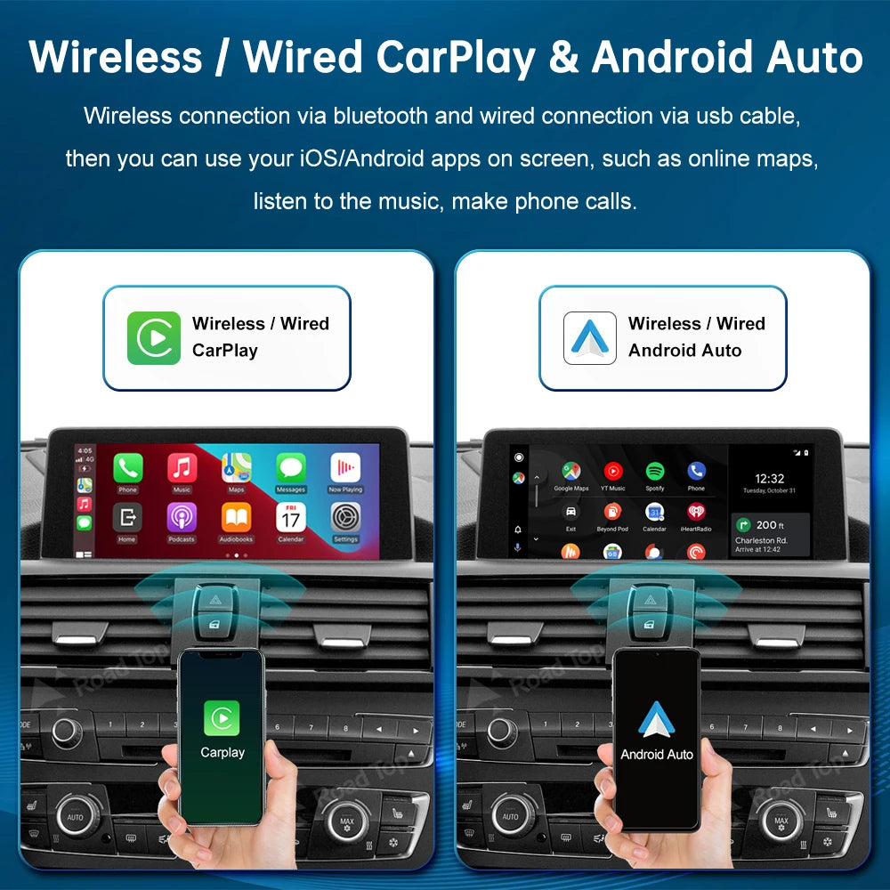 Wireless CarPlay Android Auto for BMW 1 2 3 4 5 6 7 Series X1 X3 X4 X5 X6 MINI F15 F16 F25 | AUTOKITSHOP
