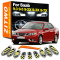 ZITWO 100% No Error LED Interior Light Kit For Saab 9-3 9-5 93 95 YS3D YS3F YS3E for YS3D YS3E YS3G - Canbus LED Car Lig