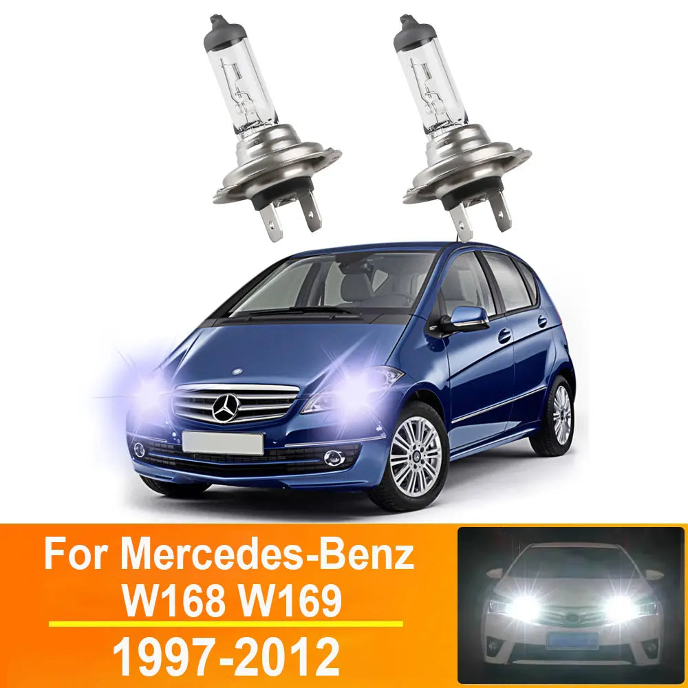 2-Piece LED Interior Light Kit for Mercedes-Benz W168 W169 1997- 2003 - Canbus Dome Map Door Trunk Bulbs | AUTOKITSHOP