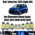 10-Piece LED Interior Light Kit for Chevrolet 2012-2016 - Canbus Error-Free Interior Bulbs