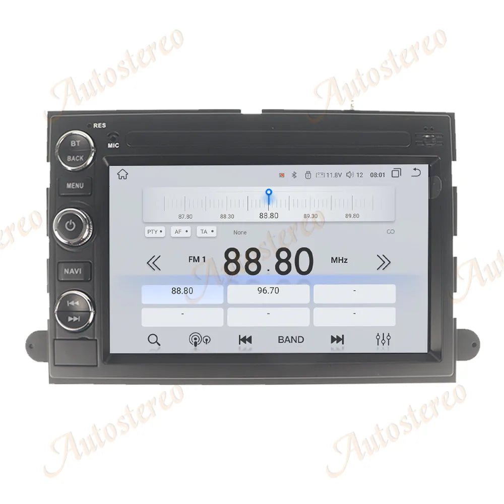 7 Inch Car Radio for Ford Mustang Explorer F150 2003-2008 CarPlay Android 14 Multimedia Pl