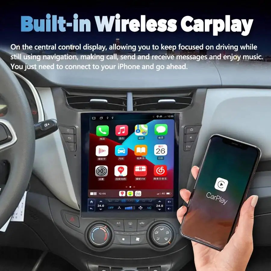 9.7" Android Multimedia Player For Chevrolet Aveo Sail 2015-2019 Navigation Wireless Carpl