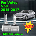 35W 6000K HID Xenon Headlight Lamp D3S Replacement Bulbs 8000LM Car Light For Volvo V60 20