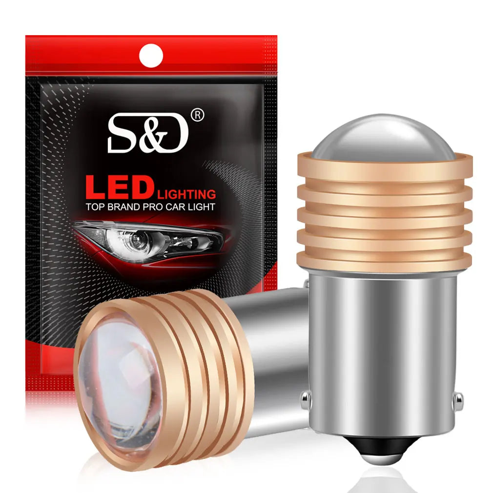 P21W Led 1156 BA15S 1157 BAY15D P21 5W R5W R10W Bulb 9SMD 3030 Car Turn Signal Lights Reve