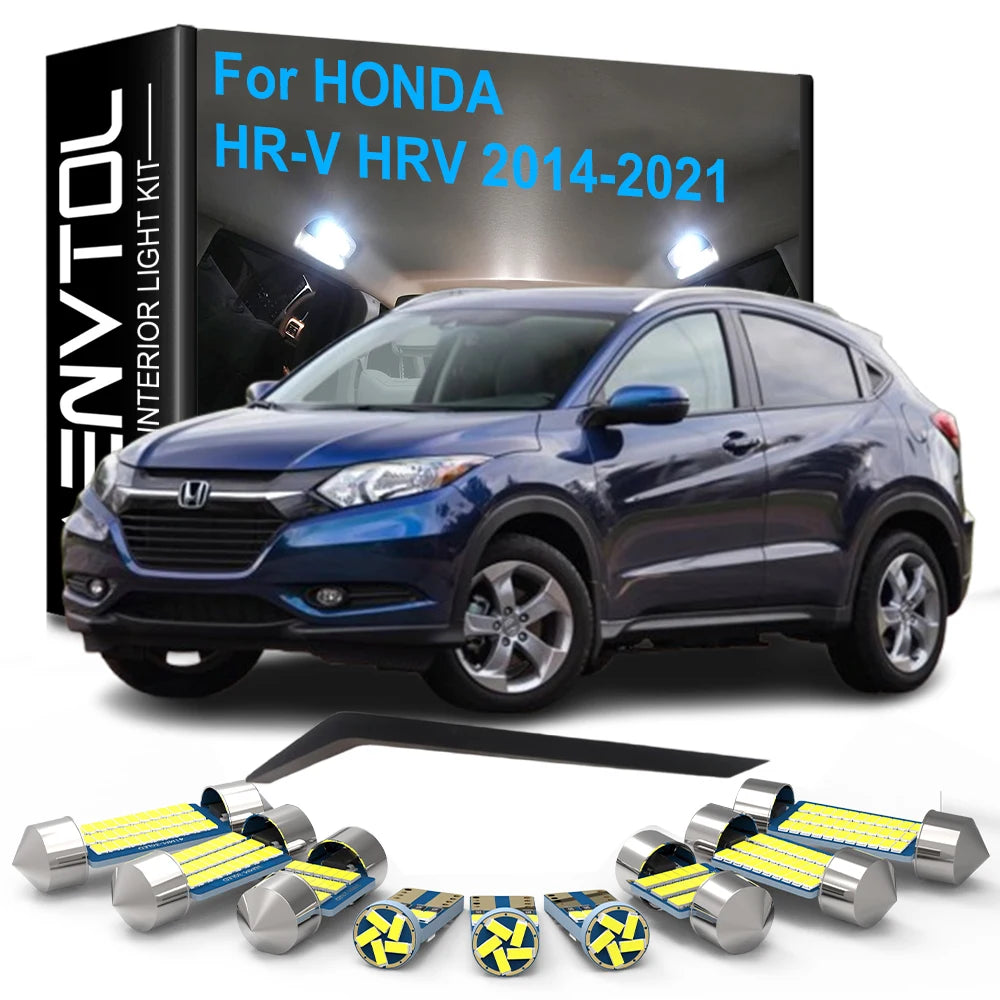 12-Piece LED Interior Light Kit for Honda HR-V HRV - Canbus Error-Free Bulbs | AUTOKITSHOP