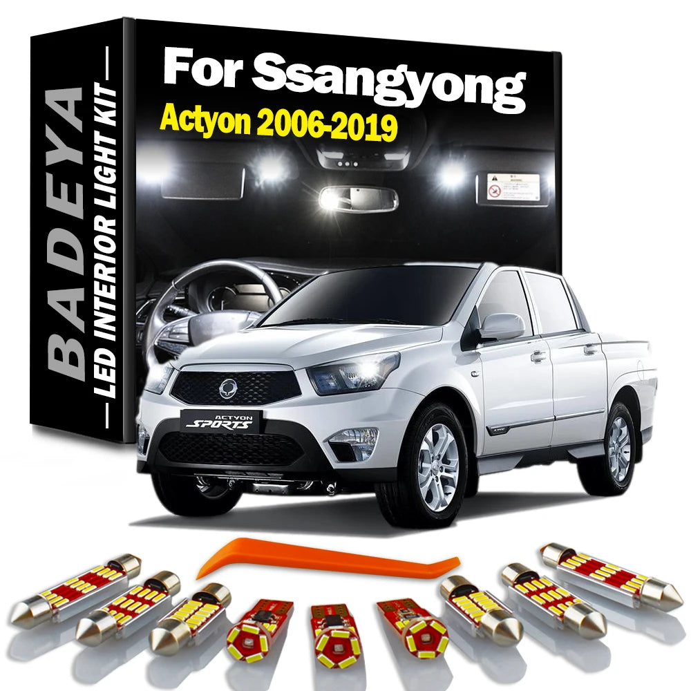 LED Interior Light Kit for 2006-2016 - Canbus Error-Free Interior Bulbs