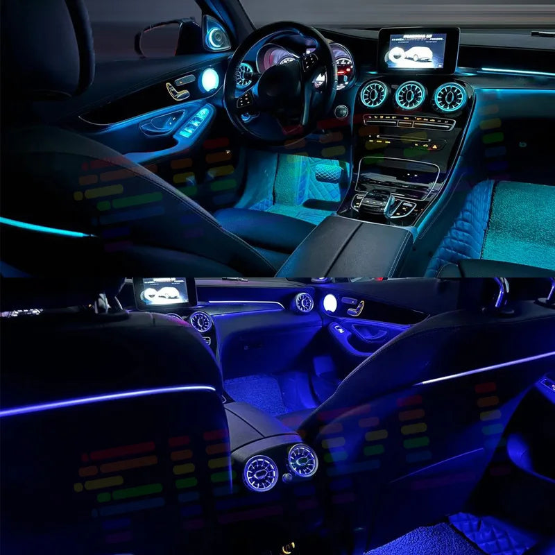 RGB - Ambient Light - for Mercedes-Benz W205 C43 C63 - Car Interior Lighting | AUTOKITSHOP