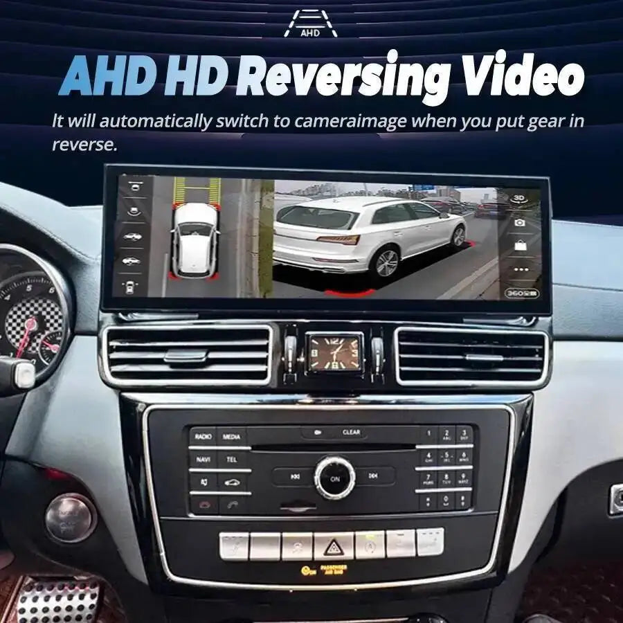 14.9" 2K Screen For Mercedes Benz Ml GL GLE GLS W166 X166 2012-2018 Android 14 Multimedia  | AUTOKITSHOP