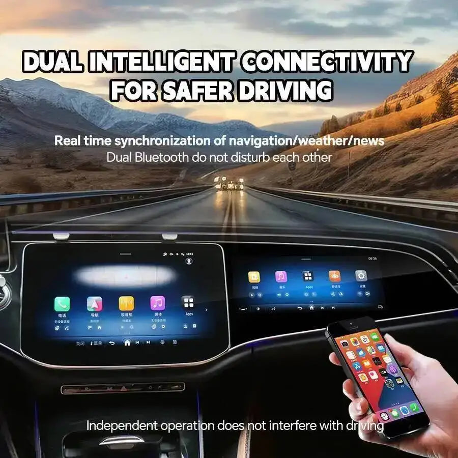 S Ca Co-Pilot Smart Screen Car Radio For BENZ E CLASS E260 E300 W214 2024 Android Multimed | AUTOKITSHOP