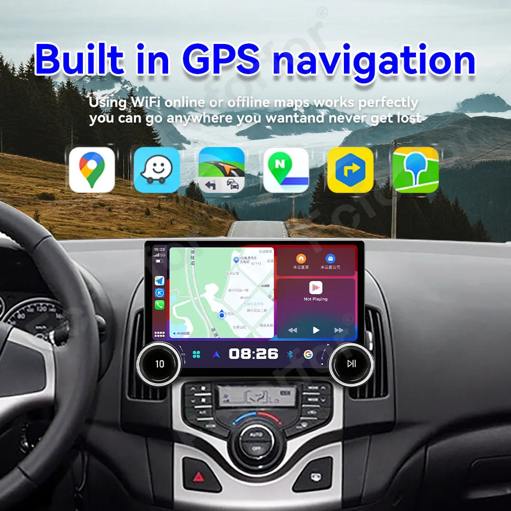 Luxury Premium Wireless CarPlay Built-in 11.5 Inch Android 15 Full HD Touch Multimedia Car