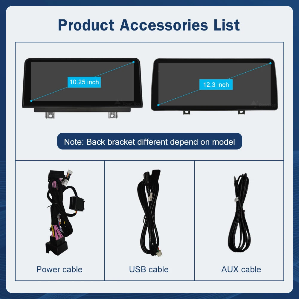 10.25 Multimedia AHD Display For BMW 1 2 Series F20 F21 F22 2012-2016 NBT Touch Screen Wir | AUTOKITSHOP