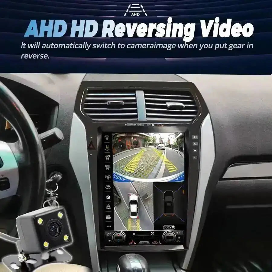 12.1 Inch Android 15 Car Radio Screen GPS Navigation Video Player 2DIN Head Unit Wireless  | AUTOKITSHOP