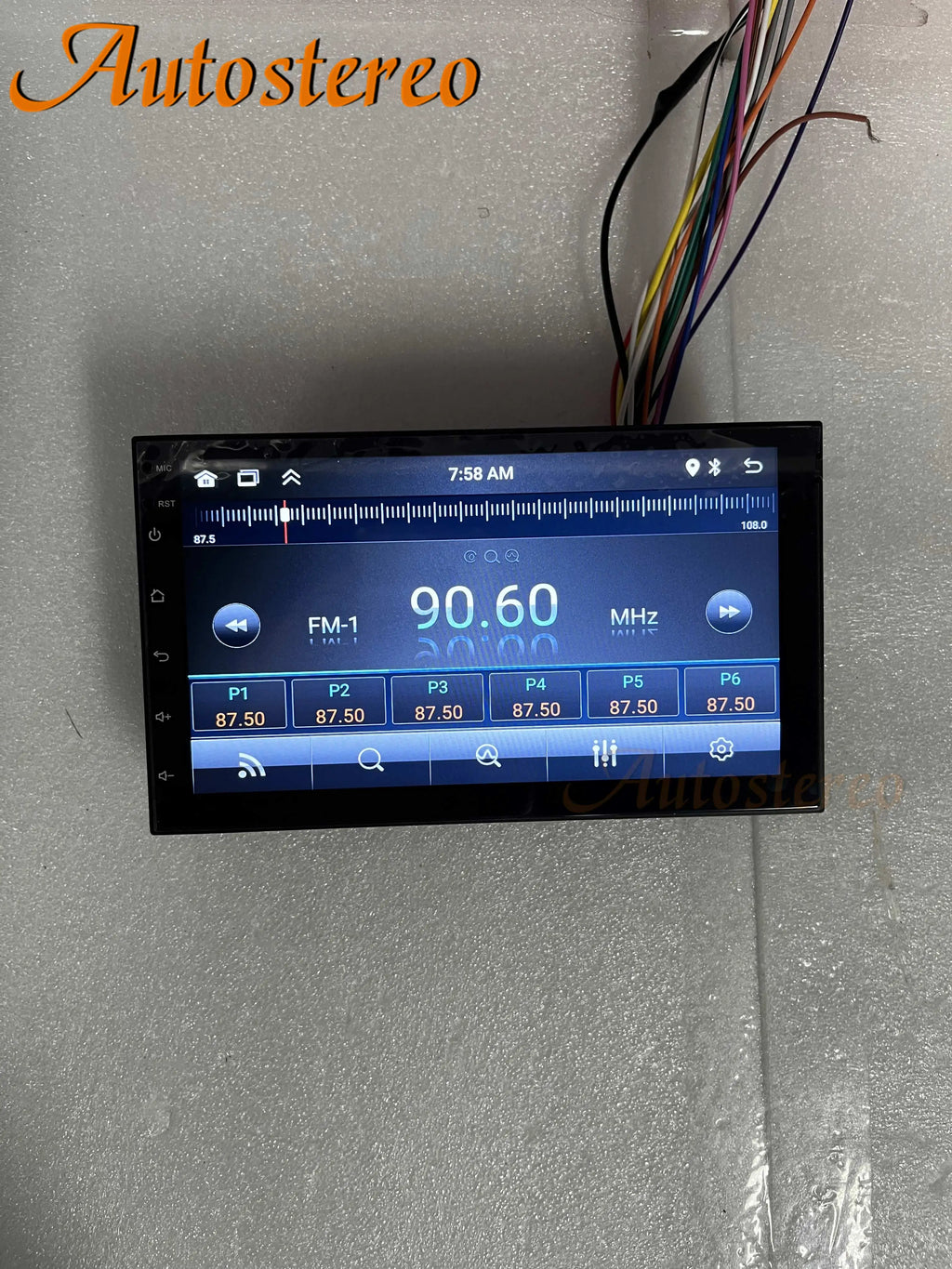 7 inch Android 14 Car GPS navigation For VW/Toyota/Nissan/Ford/KIA/Hyundai/BMW 2 Din Carpl