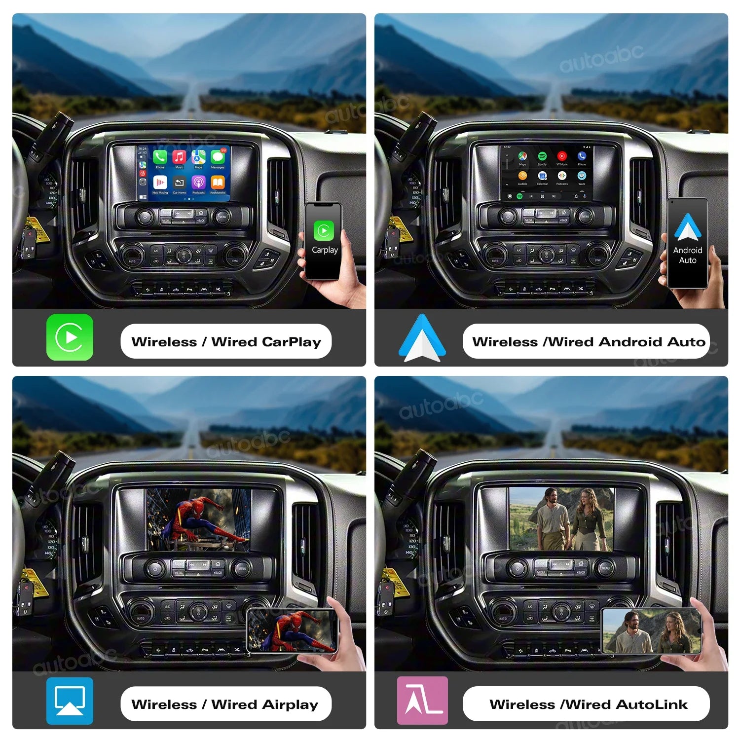 Wireless CarPlay Android Auto for Chevrolet Corvette/Impala/Silverado/Suburban Traverse Su | AUTOKITSHOP