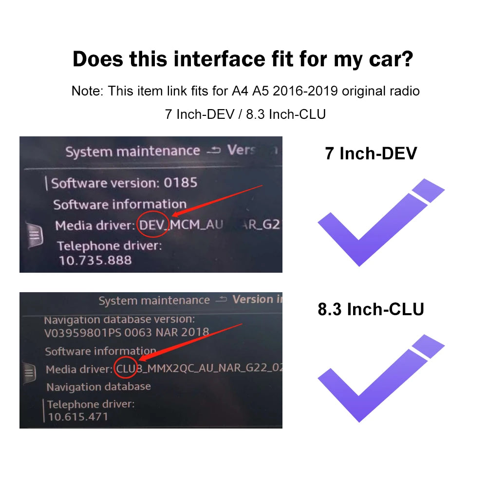 Wireless CarPlay for Audi A4 B9 A5 2016-2018 Android Auto Mirror Link AirPlay Bluetooth Re | AUTOKITSHOP