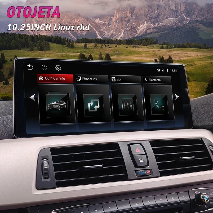 Rhd 10.25inch Carplay Android Auto Screen For BMW 1 Series E81 E87 F20 F22 2006-2011 Car R