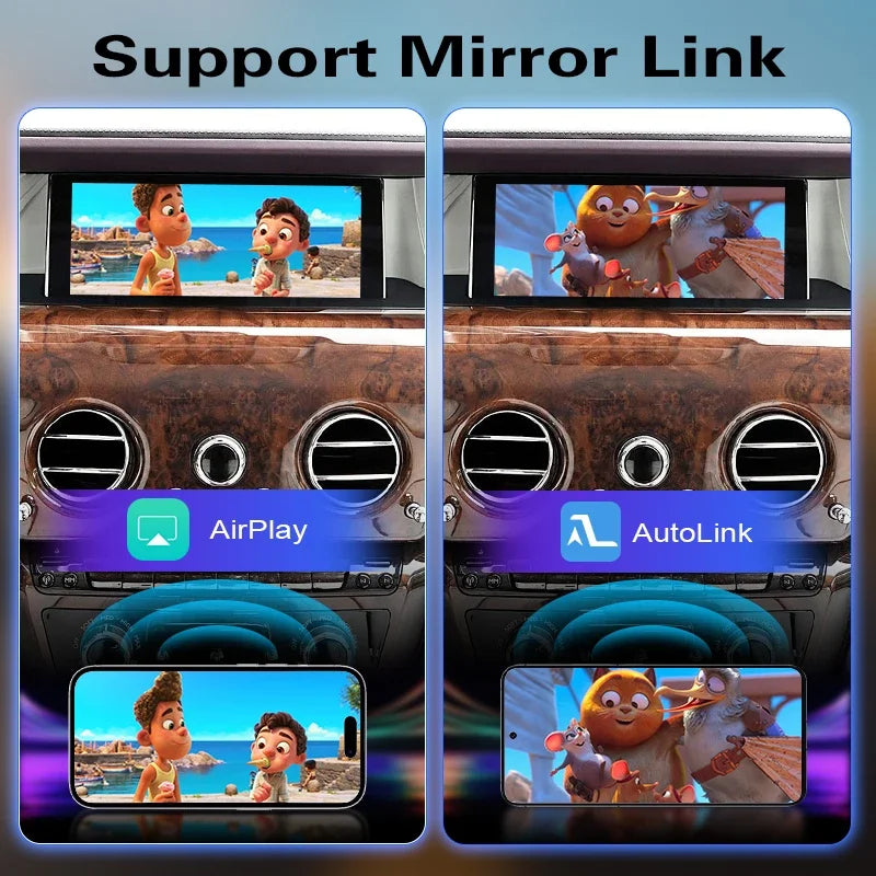 Wireless Carplay For Rolls Royce 2015-2018 Dawn Wraith Ghost Phantom with NBT System Andro