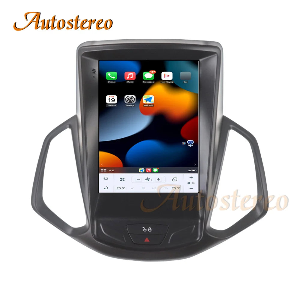 Qualcomm Android 11 For Ford Ecosport 2014-2019 Tesla Style Screen Car GPS Navigation Radi