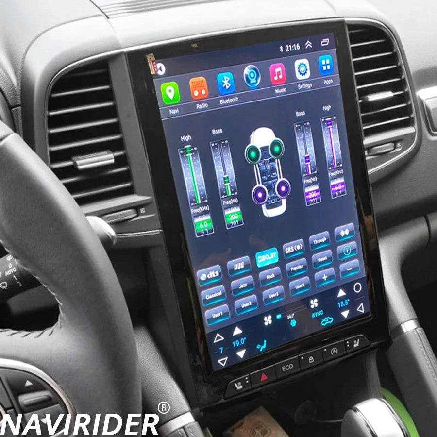 Android 15 Navi video Player 4G Lte Wifi For Renault Koleos Samsung SM6 Talisman Megane 4