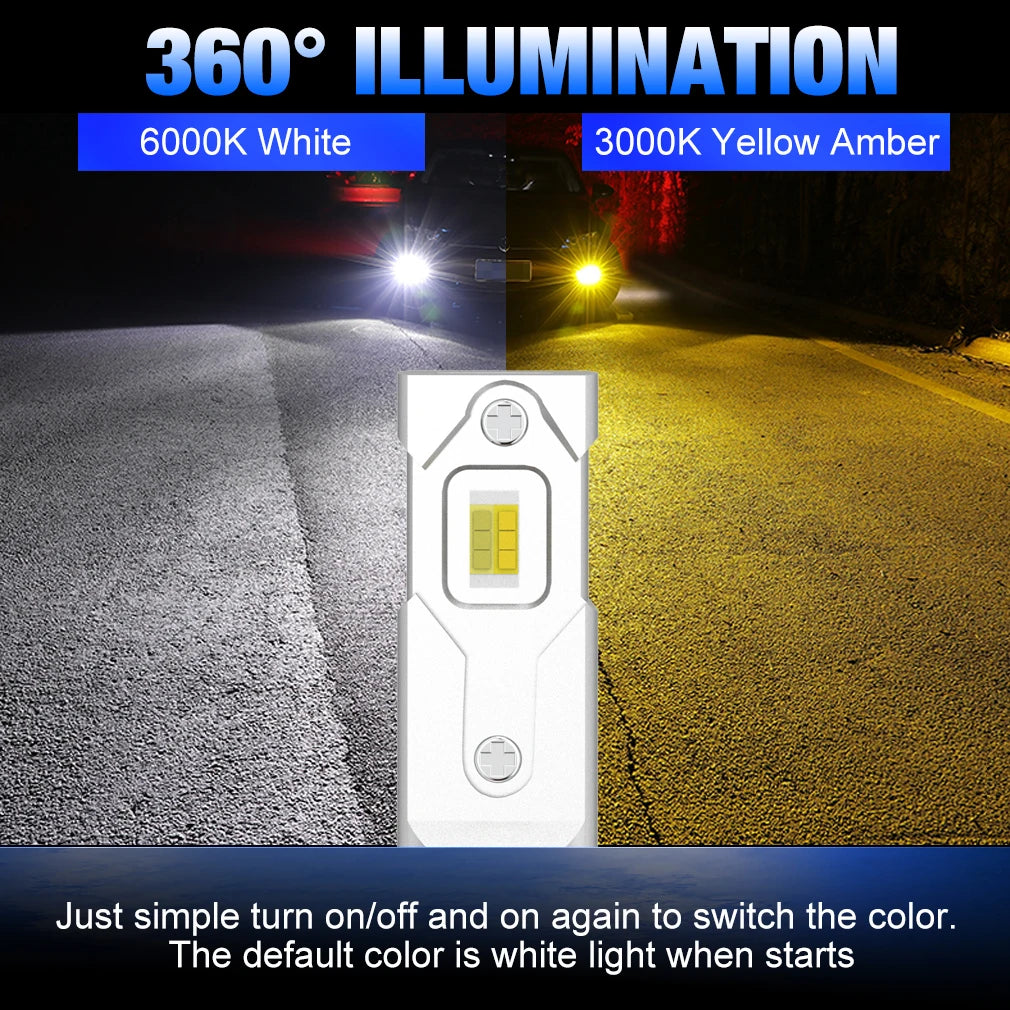 H7 Car Fog Lamp 9005 HB3 9006 HB4 Car LED Headlight 9012 Hir2 H8 H9 H11 H16JP H10 Led Auto