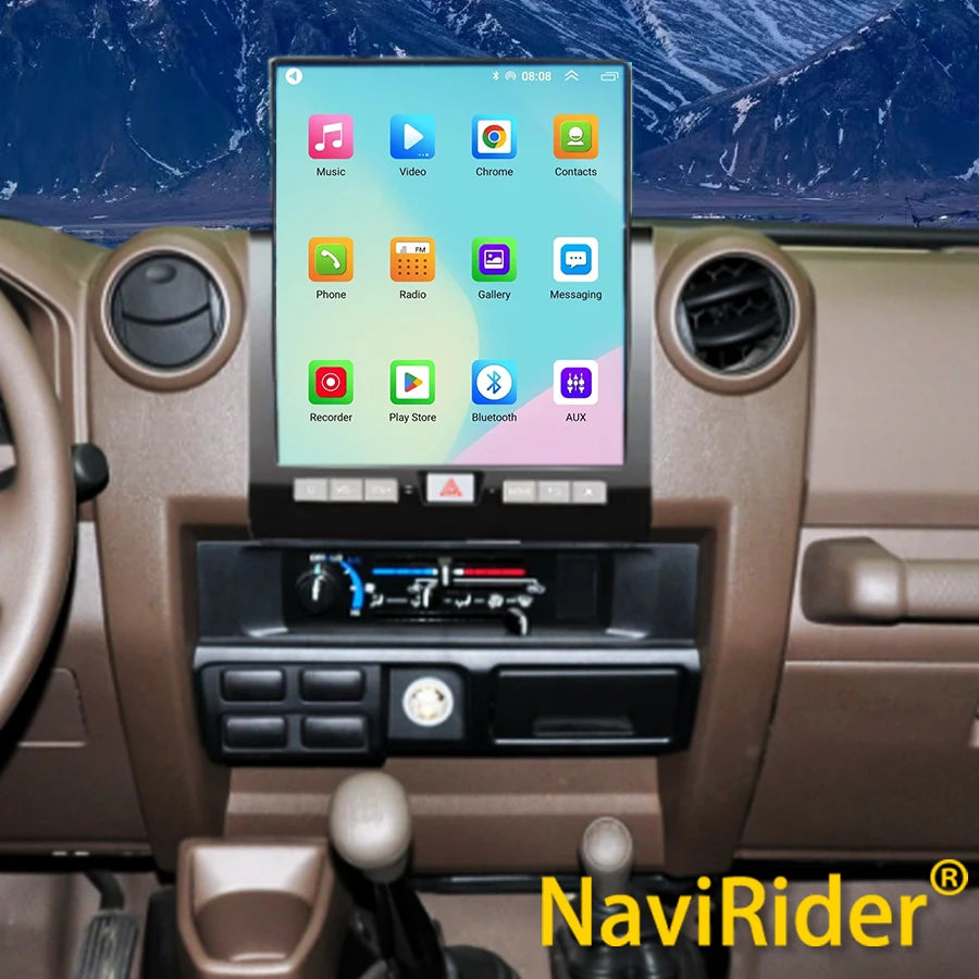 Multimedia Video Player For Toyota Land Cruiser LC70 LC75 LC76 2007-2021 Android Screen St