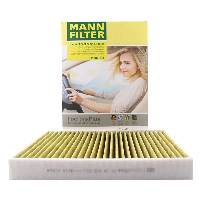 MANN FILTER FP34003 Cabin Air Filter Fits VOLVO S60 Mk3 S90 V60 V90 XC60 XC90 II Mk2 31407