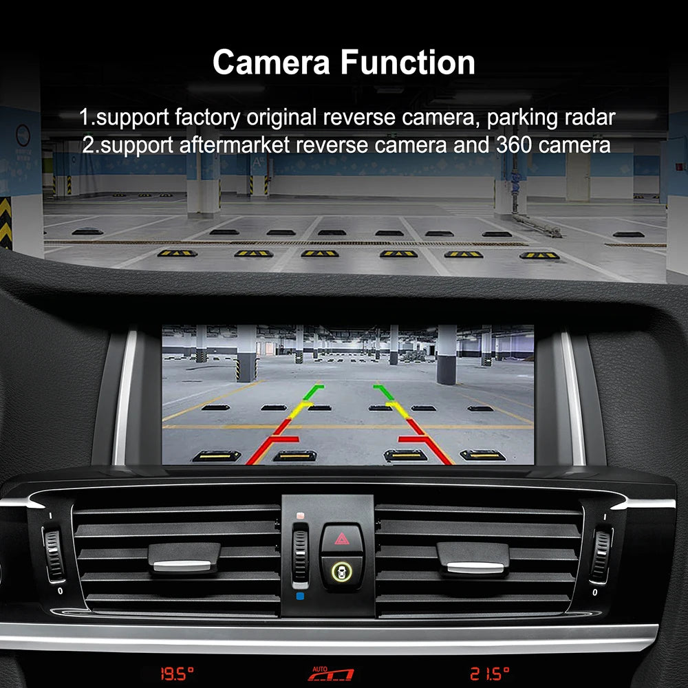 Wireless Carplay Android Decoder for BMW CIC System NBT ID4 System Support Android Auto Mi
