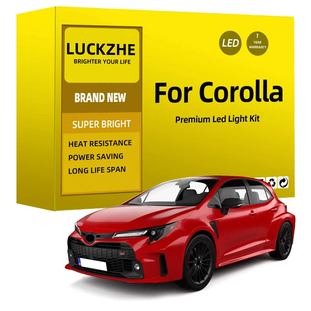 LED Interior Light Kit for Toyota Corolla Hatchback - Canbus Error-Free Bulbs | AUTOKITSHOP