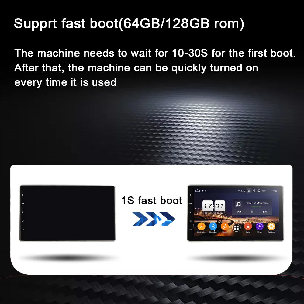 7" CarPlay Android 15 8 Core 12GB RAM 256GB ROM Car Radio GPS WiFi Multimedia Player for VW Passat B5 MK4 Jetta Golf Pol