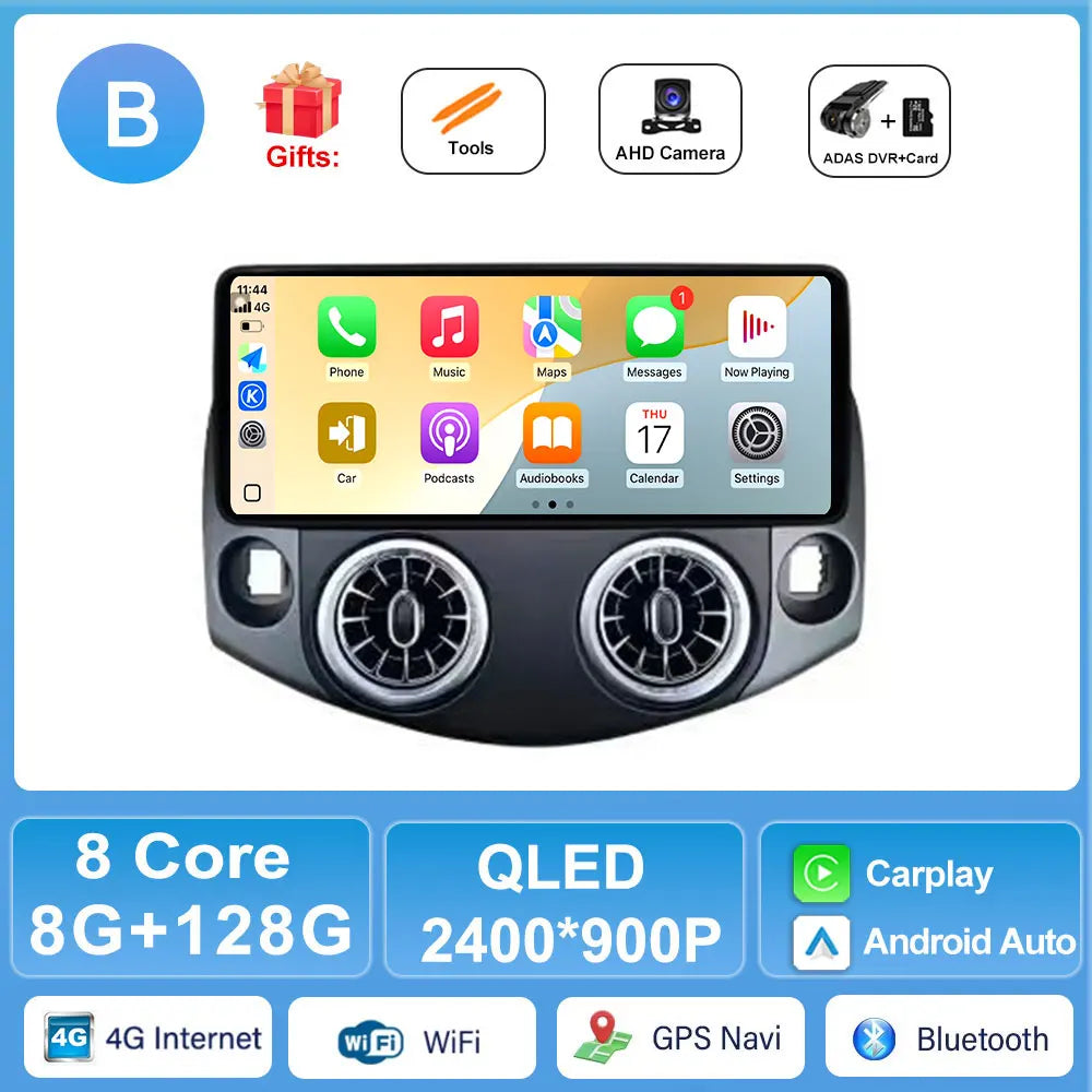 Car Stereo Radio for Toyota RAV4 2007-2011 Android Navigation CarPlay 2DIN | AUTOKITSHOP