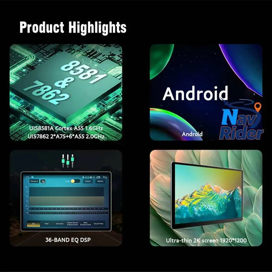 12.5inch Android15 Multimedia Player For Toyota Corolla 2019-2025 Stereo Auto Carplay Blue | AUTOKITSHOP