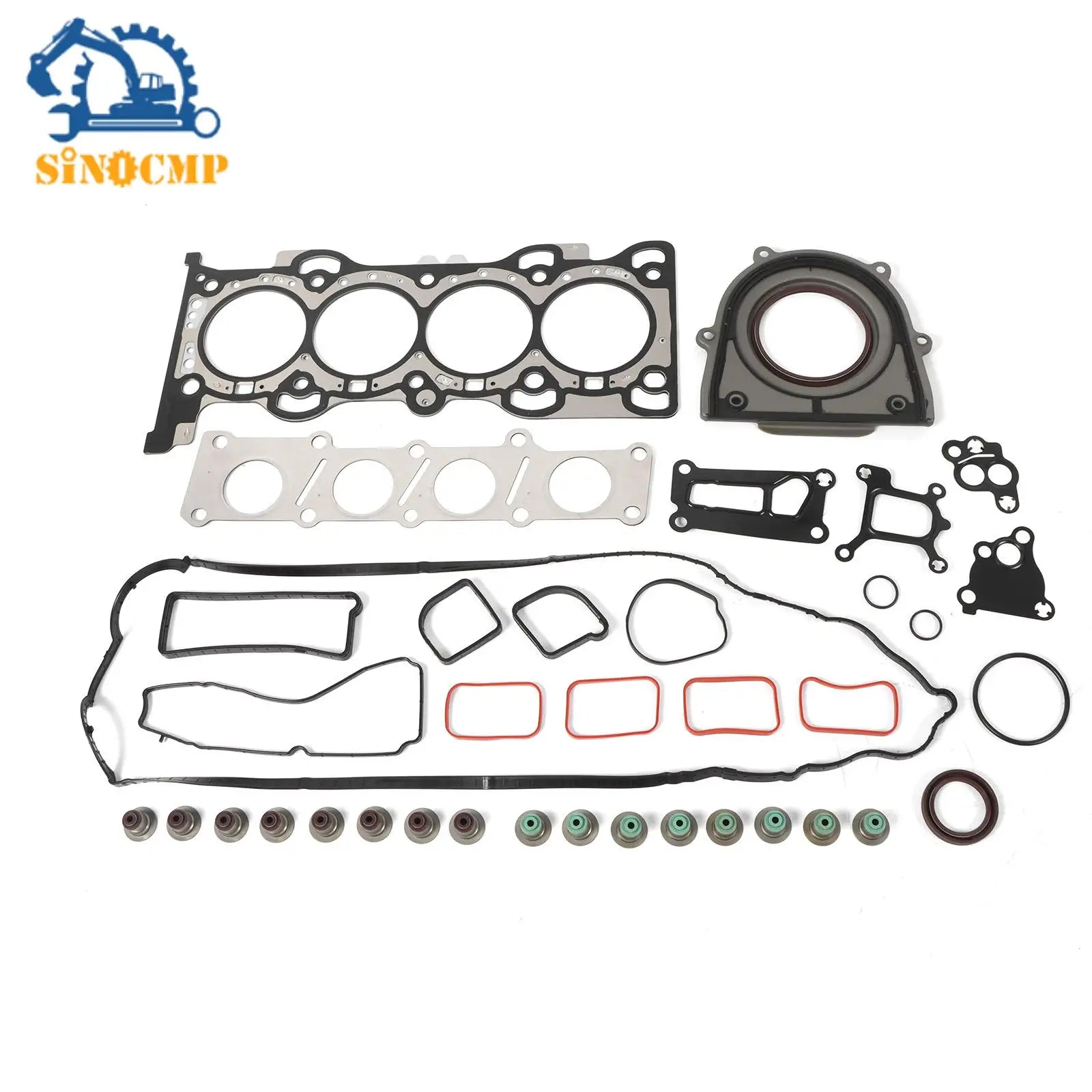 Engine Cylinder Head Gasket Set LR024975 LR025008 FOR JAGUAR LAND ROVER EVOQUE LR2 204PT C