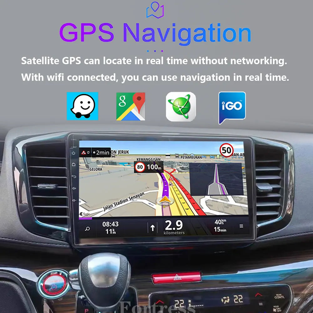Android 16 Car Multimedia DVD Player For Honda Odyssey RC1 RC2 2013-2017t Carplay GPS Radi