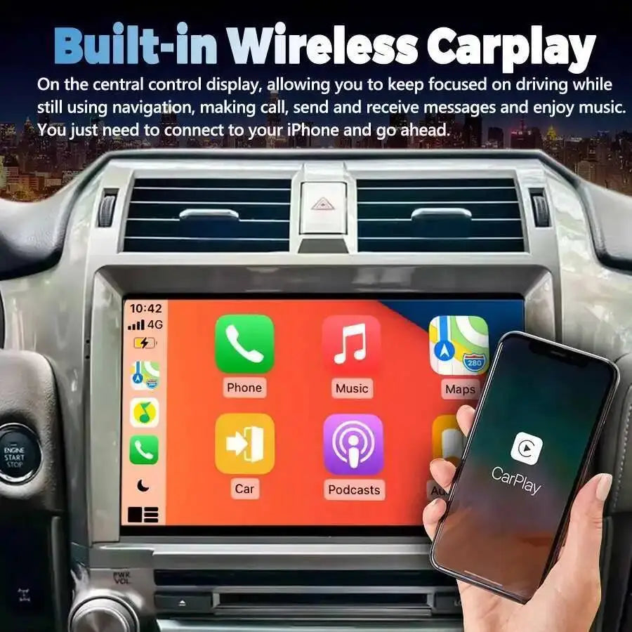 For Lexus GX400/460 2010-2020 4G Carplay GPS Navigation Radio Stereo Multimedia Player 11. | AUTOKITSHOP