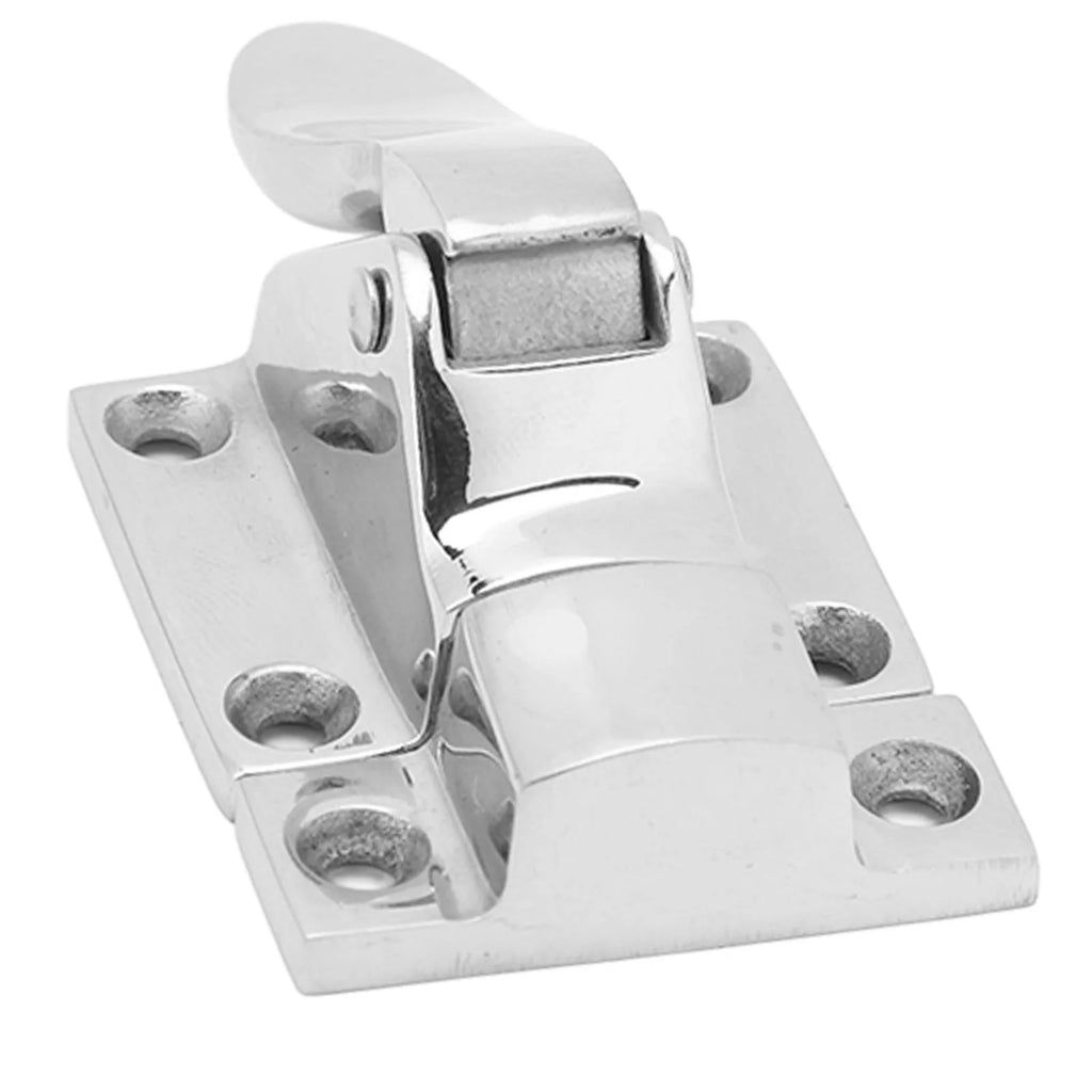 2Pcs Marine Grade Door Latch 48×38mm 316 Stainless Steel Cabinet Door Lockable Latch Clamp For B - Automotive LED Light
