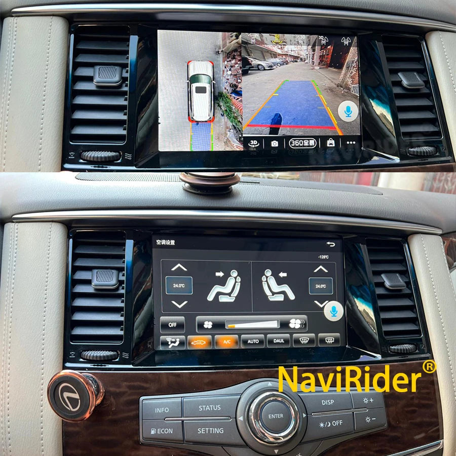Android 13 For Nissan Patrol Y62 2018-2020 8Inch Qled Screen Car Radio Multimedia Player G