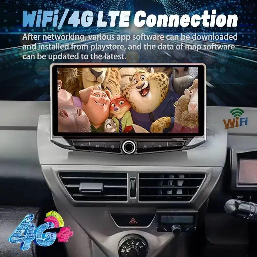 Android 15 For Toyota Scion IQ 2008-2016 Stereo Car Radio Carplay Multimedia Player GPS Au