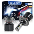 BEVINSEE Ampoule LED H4 H7 H11 50W 6000LM H1 H3 LED Bulb 9004 9007 9008 Hi/Low Beam 9005 H