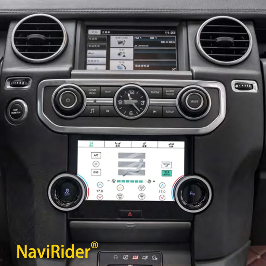 7inch Climate Control LCD For Land Rover Discovery 4 2010-2016 AC Panel Upgrade Display Sc